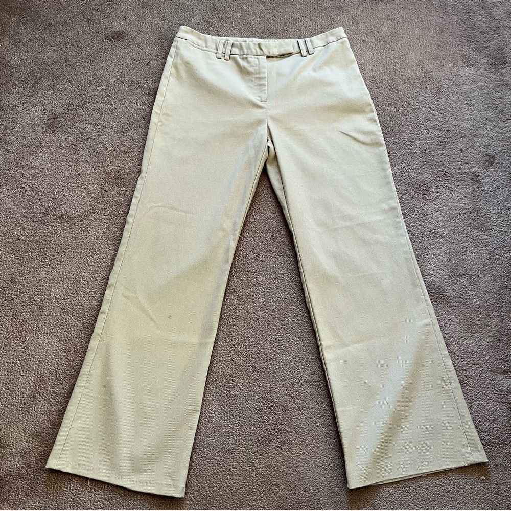 Vintage Express Stretch Women’s Honeycomb Print Mid-Rise Dress Pants Size 5/6